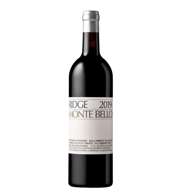 Ridge Vineyards Monte Bello 2019 - Bottle Hero