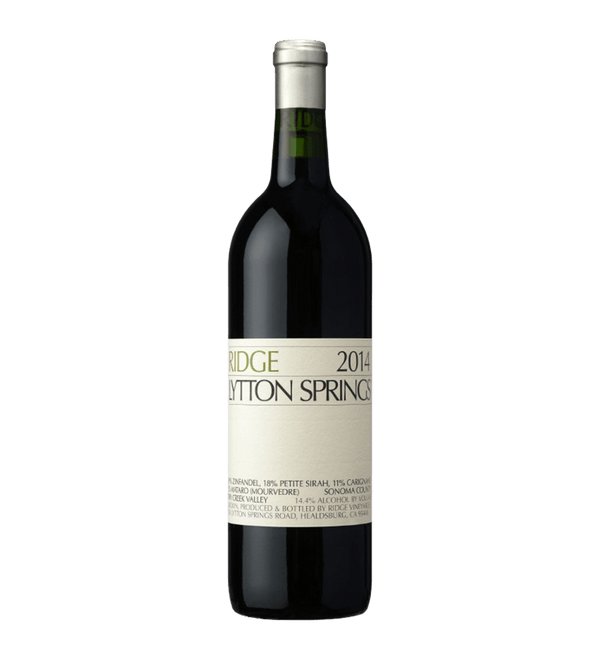 Ridge Vineyards Lytton Springs 2014 - Bottle Hero
