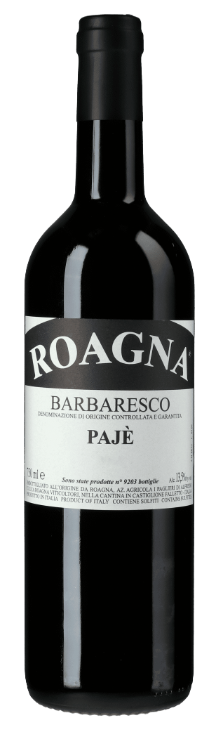 Roagna - 2020 Barbaresco Pajé - Bottle Hero