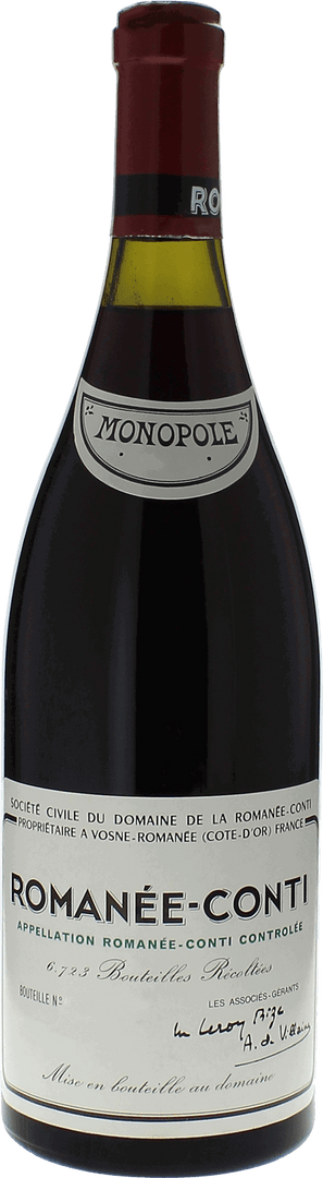 Romanée Conti Domaine Romanee Conti, 2010 - Bottle Hero