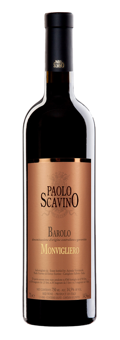 Tenuta Paolo Scavino, Barolo Monvigliero 2022 - Bottle Hero