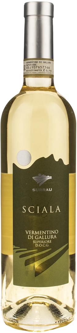 Surrau Vermentino di Gallura Superiore Sciala 2025 - Bottle Hero