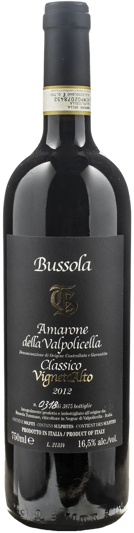 Tommaso Bussola Amarone della Valpolicella Classico Vigneto Alto TB 2012