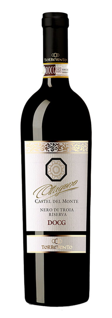 Cantine Torrevento, Castel del Monte Nero di Troia Riserva Ottagono 2014 - Bottle Hero