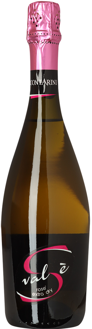 Valsè, Spumante Rosé, Extra Dry, Contarini - Bottle Hero