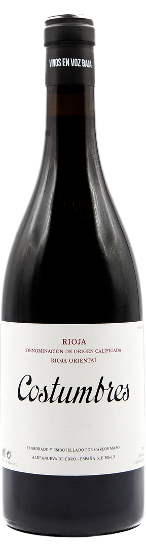 Vinos En Voz Baja - 2023 Costumbres Tinto DOCa - Bottle Hero