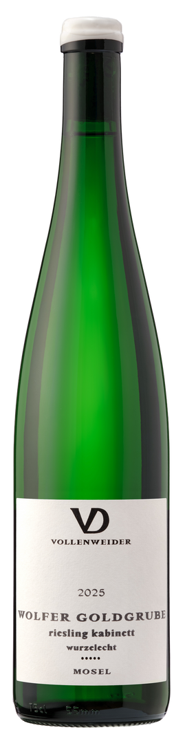 Vollenweider - 2025 Wolfer Goldgrube Riesling Kabinett wurzelecht - Bottle Hero