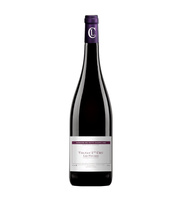 Domaine des Petits Champs Lins Volnay Premier Cru Les Pitures 2019 - Bottle Hero