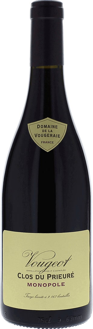 Vougeot Clos Du Prieuré Domaine Vougeraie, 2023 - Bottle Hero