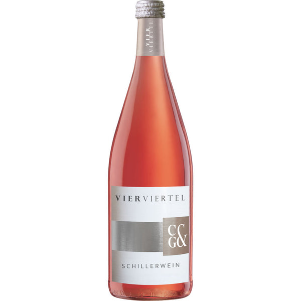 Weingärtner Cleebronn-Güglingen, VierViertel Schillerwein lieblich MEHRWEG Rose - Bottle Hero