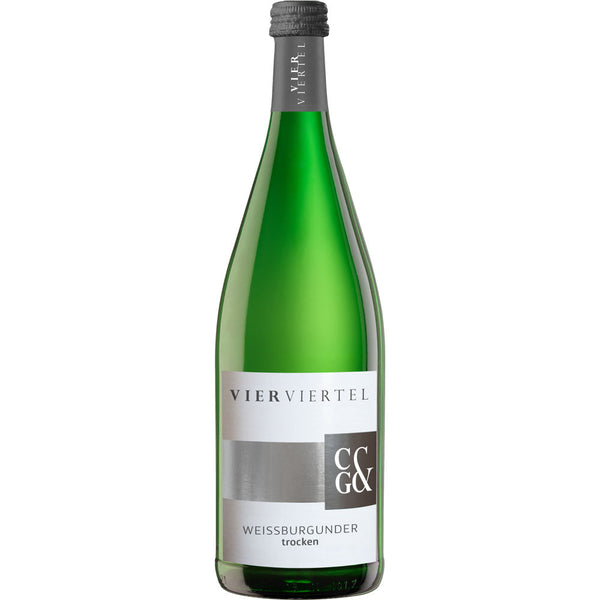 Weingärtner Cleebronn-Güglingen, VierViertel Weißburgunder MEHRWEG White - Bottle Hero