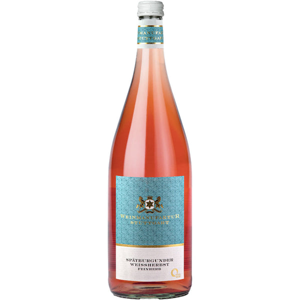 Weinmanufaktur Stuttgart, Spätburgunder Weißherbst feinherb MEHRWEG Rose - Bottle Hero